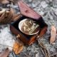 Brass Pocket Compass Gift Set with Engraved Lid